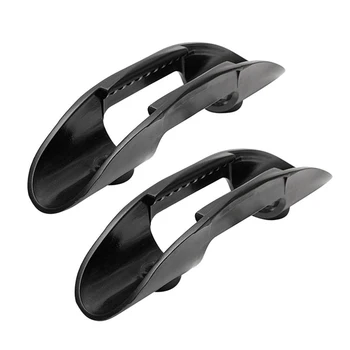 

2 Pcs Universal Paddle Clip on Deck-mounted Canoe Kayak Accessory with Screws for Canoeing