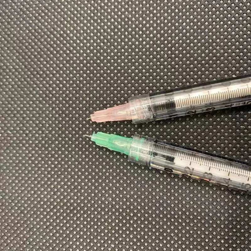 34G 1.5/2.5mm Sterile Meso Needle Lip Needles for HA Acid Hyaluron Pen Syringe Remove Wrinkle Tool