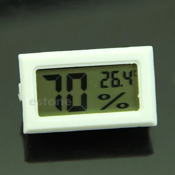 

Hygrometer Thermometer Digital LCD Temperature Humidity Meter 10%~99%RH 667D