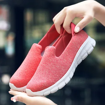

New Sneakers Women Casual Shoes Air-Cushion Flat Walking Women Sneakers Outdoor Trainer Woman Zapatos De Mujer Shoes