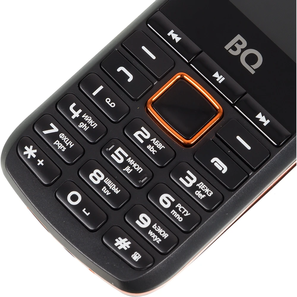 Мобильный телефон BQ One Power 1846 32Mb черный/оранжевый 2Sim 1.77" TN 128x160 0.3Mpix