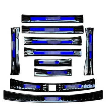 

Car-styling for Toyota RAV4 2020 304 stainless steel Scuff Plate/Door Sill Door Sill Rear Bumper Protector Sill