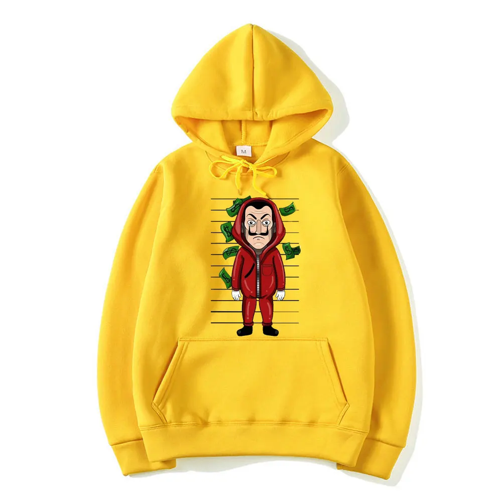 

La Casa De Papel 3D Printed Hoodies Sweatshirts Pullovers Men/Women Funny Casual House of Paper Fleece Hoody Hip Hop Sweatshirts