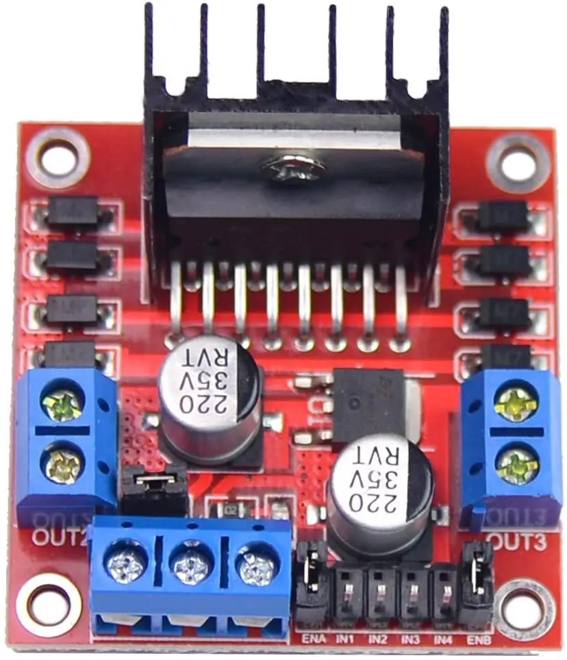 L298N  ̺ Ʈѷ   Arduino Raspberry Pi Ʈ κ ڵ  H-긮 DC   ̹