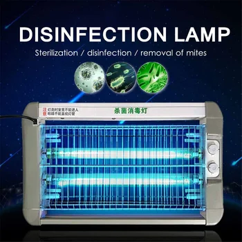 

UV Ultraviolet Lamp Ozone Germicidal Sterilizer Disinfection Light Domestic Ultraviolet-Light-Lamp Disinfection
