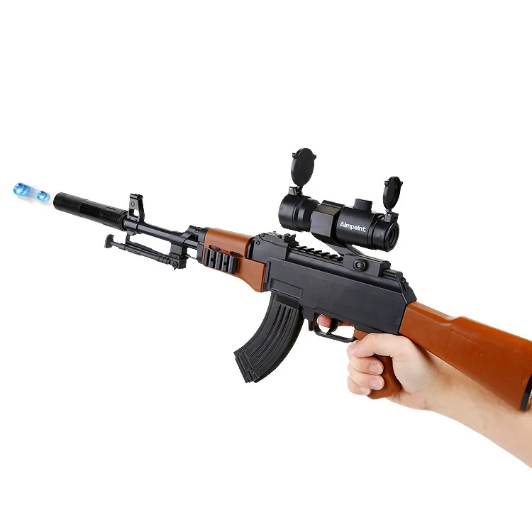 

Liu jun AKM Mixed Kinetic Energy Manual Bursts of Hand Single Water Gun Counter Strike Cosplay Outdoor Model Toy Gun