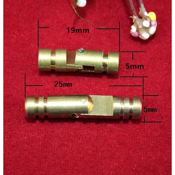 

100PCS Wholesale Brass Cylinder Door Hinge Bolts Antique Vintage Style Chinese Style Hardware Accessories Wooden Door Hinge