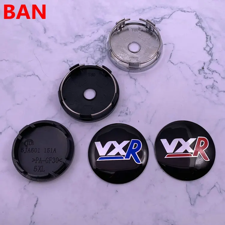 4 шт. 56 мм 60 автомобиль VXR логотип центра колеса Кепки обода знак пылезащитные