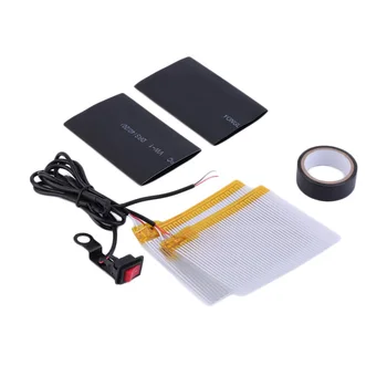 

Novel Universal Motorcycle ATV Heated Grip Insert Handlebar Hand Warmer kit pads 12V Hot Selling