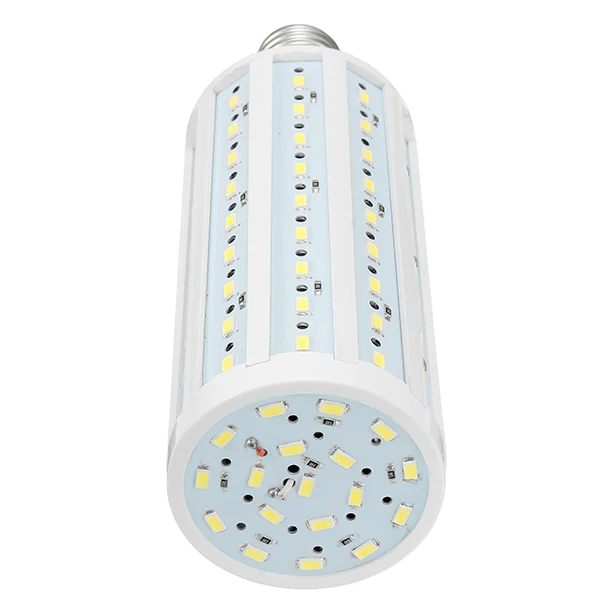 E27 18 Вт SMD5730 1500-2000LM супер Яркость чистый белый светодиодный кукурузы электрическая лампочка, переменное напряжение/DC12-60V