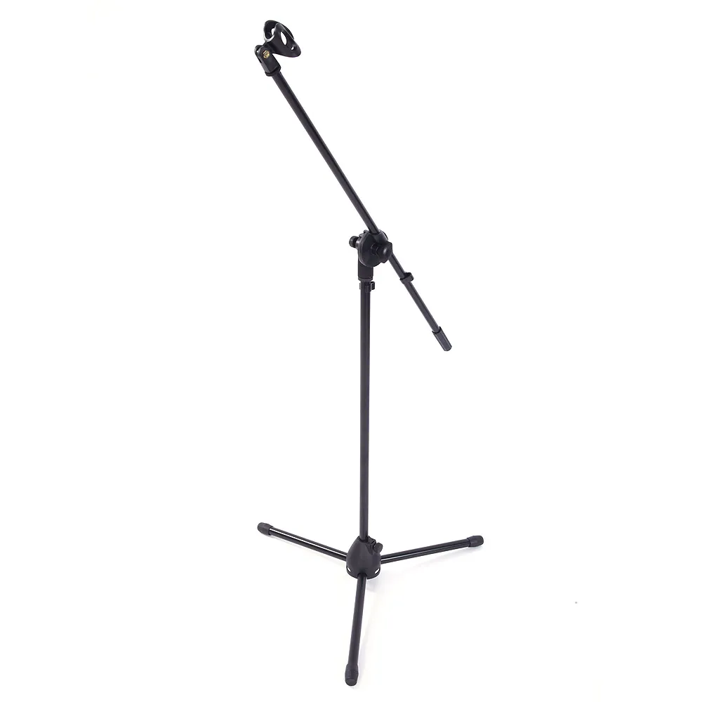 

Glarry FS-002 Folding Type Tripod Boom Microphone Mic Stand Black JFlyer