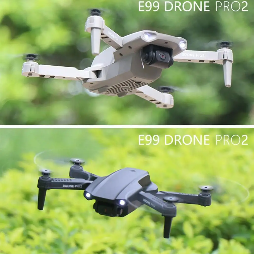 E99 Pro2 Dual lens Drone, Folding Quadcopter, Air Pressure Altitude