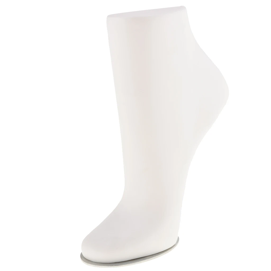 Pvc bh modelka nohou ženské noha modelka figuríně noha nákotník ponožky displej white/natural pro bota krám šatstvo krám showcasing