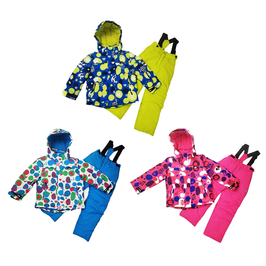 Child Snowsuits Overalls Ski Suits Jackets Coats Winter Waterproof Skisuit