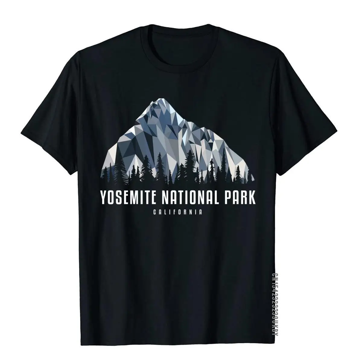 

Футболка Yosemite с Национальным парком, низкие горы, крутая Подарочная Хлопковая мужская футболка, крутые топы, рубашка для фитнеса высокого качества