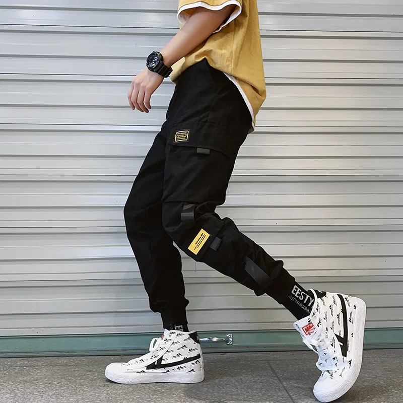 

National Trends Bib Overall Men's Popular Brand Casual Capri Pants Sub-Students Korean-style Trend Loose-Fit Skinny Harem Ankle