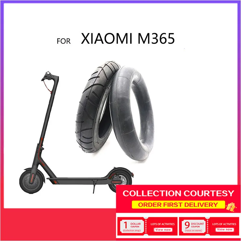 M365 Roue 2 Chambres À Air Pour Trotinette Electrique Xiaomi M365