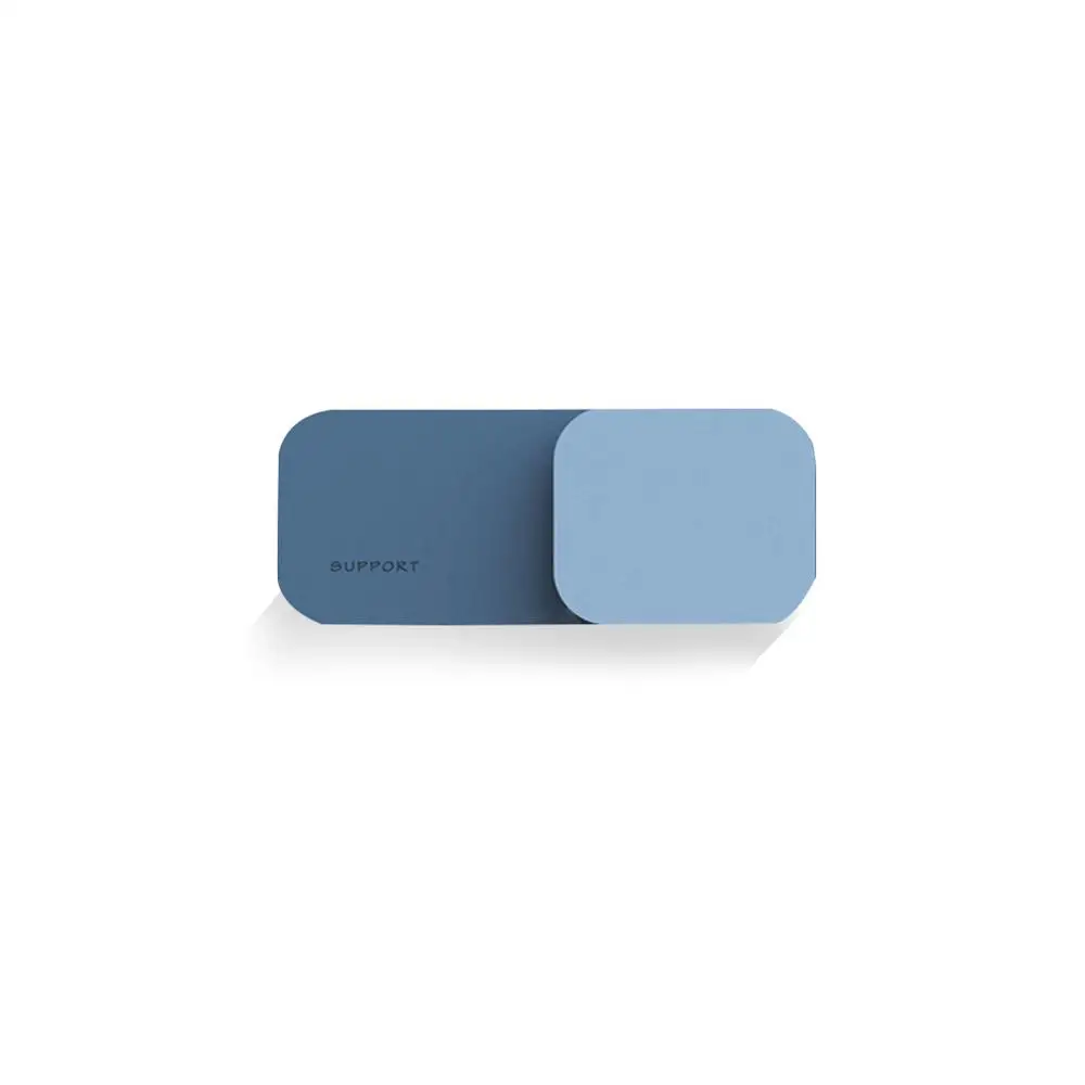 Blue Сушилка для волос, дырокол, короткая ABS полка для мыла, Настенная подставка для фена, держатель для ванной комнаты, органайзер 25 × 10 × 13 см - Цвет: Blue