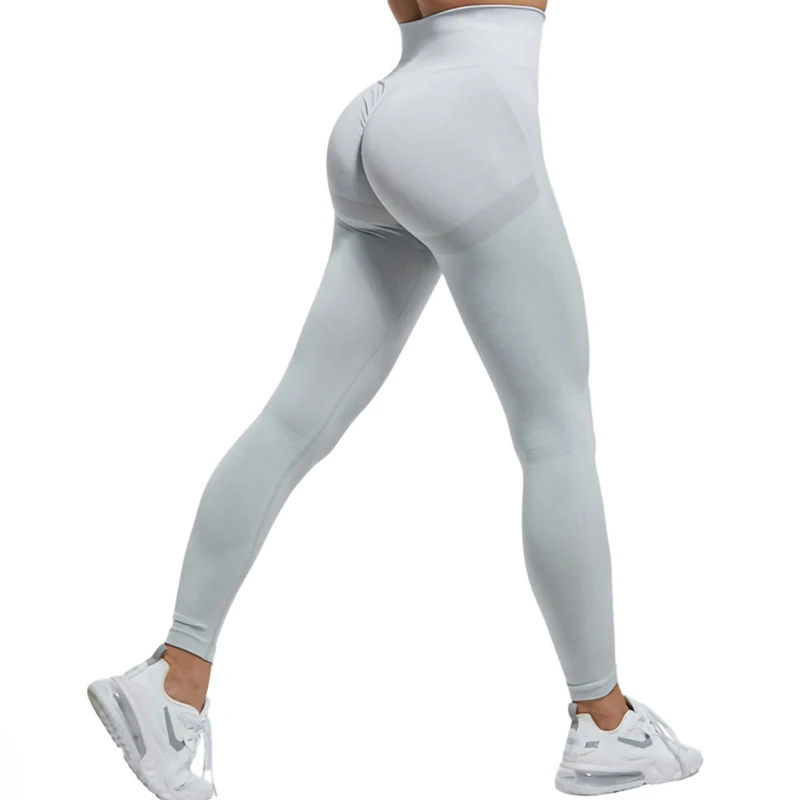 NORMOV Women Leggings Bubble Butt Push Up Fitness Legging Slim High Waist Leggins  Mujer Seamless Fitness Legging - AliExpress