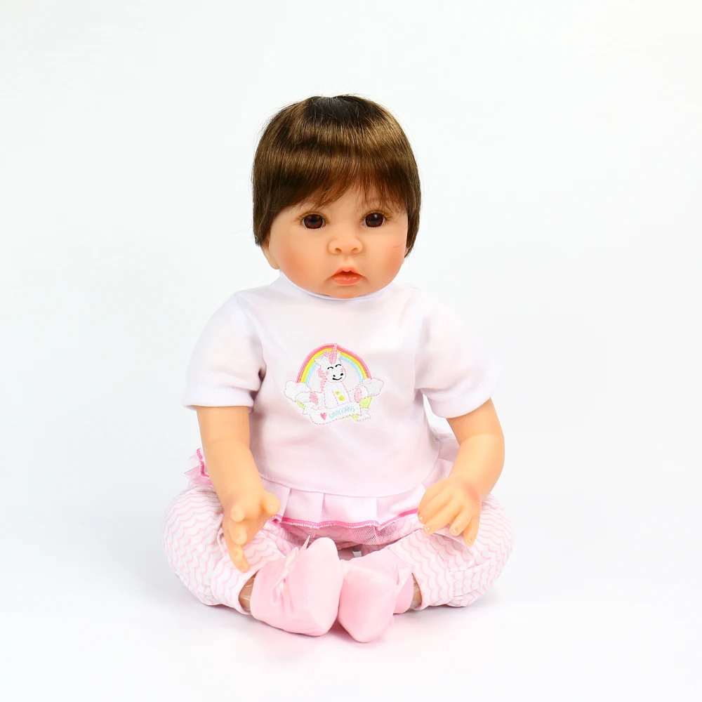 OtardDolls Новое поступление кукла новорожденного ребенка 21 дюймов силиконовые виниловые Reborn куклы реалистичные Bonecas Tollder Игрушки для девочек подарок