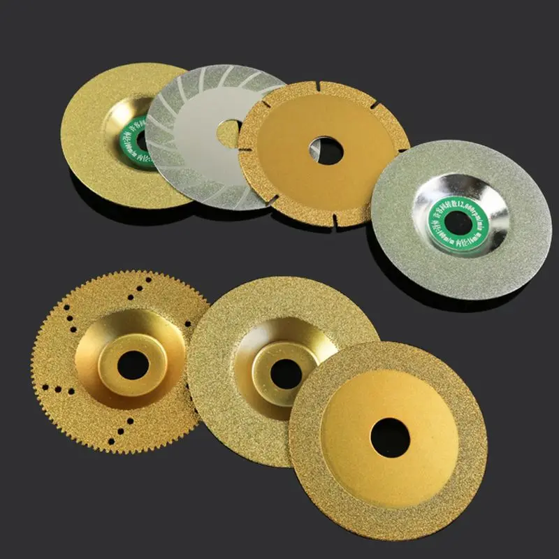 Алмазное лезвие для пилы 100 мм 4 дюйма стеклянный абразивный диск плитка шлифовка