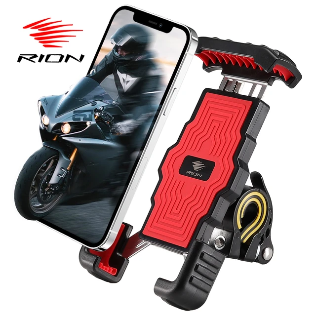 RION Phone Holder for Bicycle MTB Bike Cell Support Moto Motorcycle Smartphone  Mobile Handlebar Stand Scooter