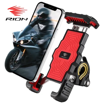 RION 전화 홀더 자전거 MTB 자전거 셀 지원 모토 오토바이 스마트 폰 모바일 핸들 바 스탠드 스쿠터 킥 스탠드 6.5 인치