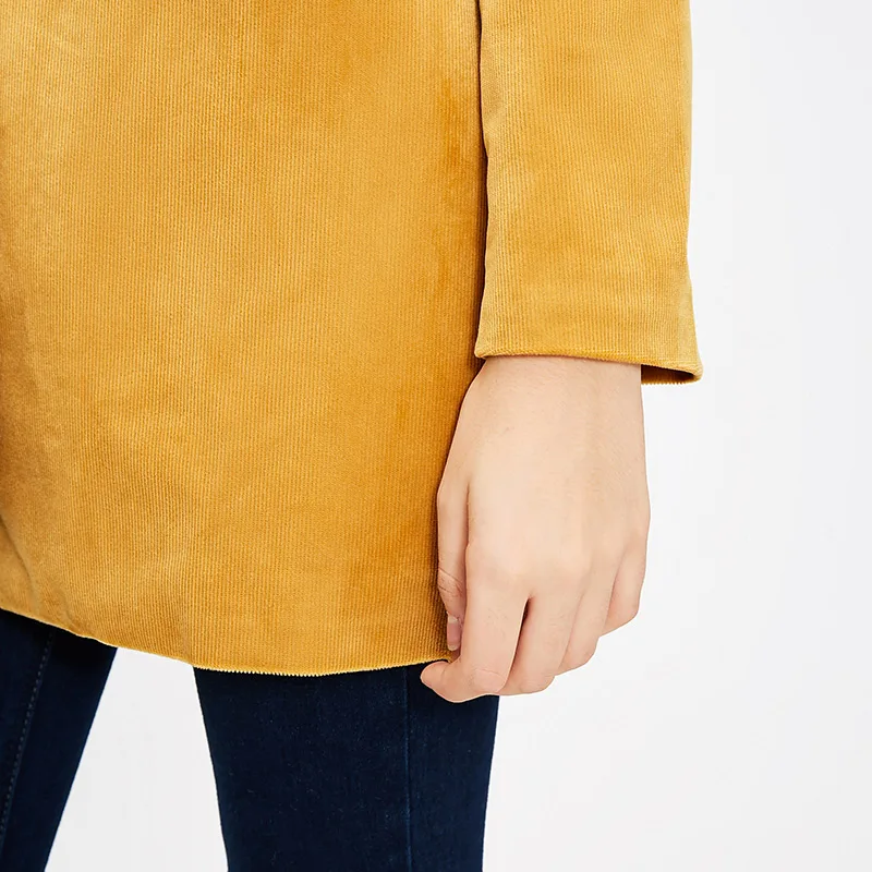 Vero Moda OL стиль свободный крой с длинными рукавами лацкан Блейзер | 318408504