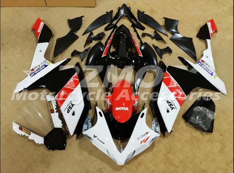 4 подарки ABS литья под давлением Мотоцикл Обтекатели подходит для Yamaha YZF-1000-R1 2007 2008 07 08 Кузов Набор красный белый черный