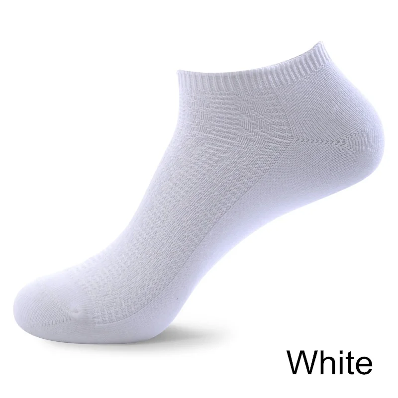 VODOF Men's Socks Sports Cotton Socks Sweat Breathable Deodorant Towel Bottom Long Tube Short Socks 6 Pairs/Lot
