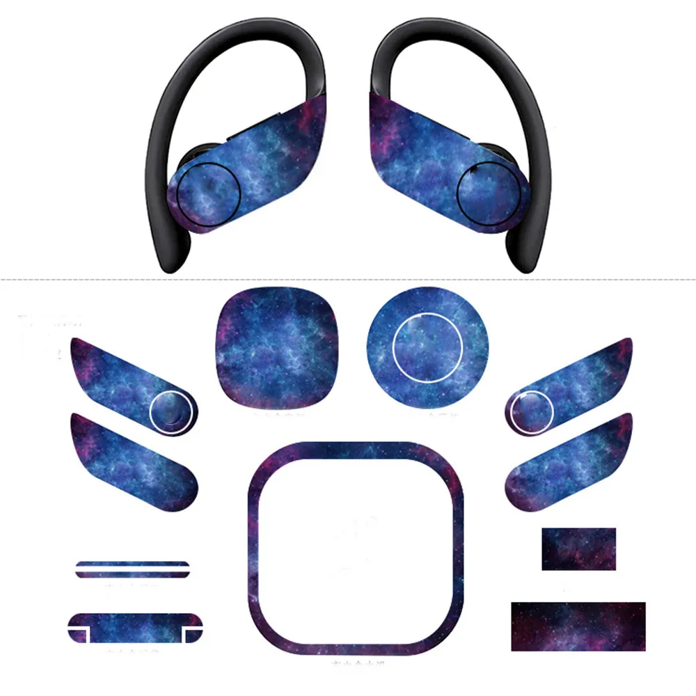 

Colorful Ultra Thin Skin Personality Protector Sticker for Beats Powerbeats Pro Headset Accessories Self-adhesive Dust Guard