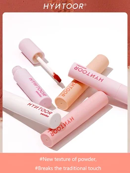 

HYNTOOR Macaron Series Matte Lip Glaze 5 Colors Long-lasting and Waterproof Lip Gloss Cloud Air Velvet Liquid Lipstick Cosmetics