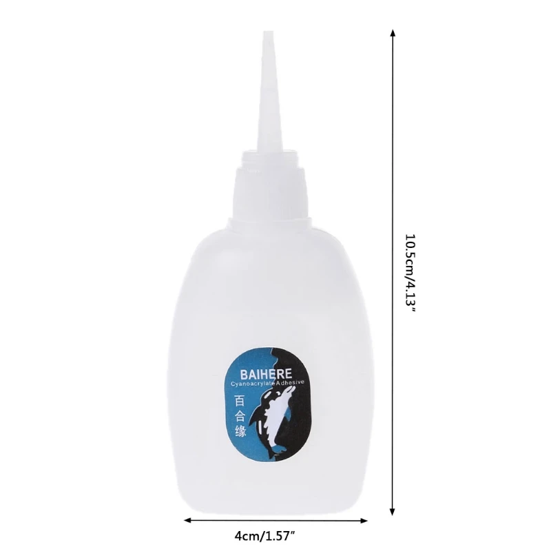 

Instant Strong Super Glue 502 Cyanoacrylate Adhesive Wood Rubber Leather Craft M5TB