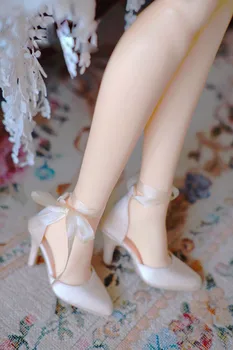 

BJD doll shoes are suitable for SDGR SD16 1/3 female size sexy silk strap with two high heels doll accessories
