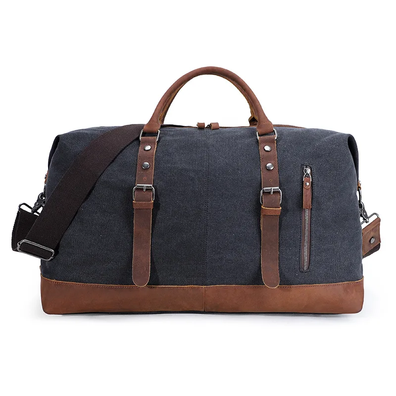 

New Style Fashion Outdoor Travel Bag Hand Canvas Messenger Bag Trend Large-Volume Casual Shoulder Bag
