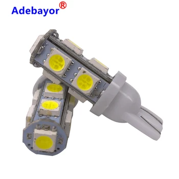 

1500xWedge Bulb Replacement Auto Car Interior Light Lamp T10 5050 9 SMD LED Truck Car Door License Plate Clearance Light 24V
