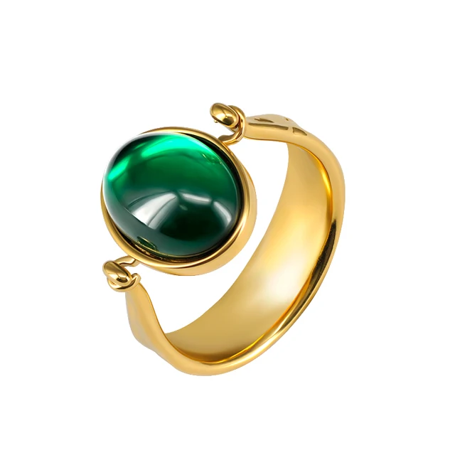 1PC Candy Neon Color Enamel Rings for Women 4 Claws Design Dripping Oil With Shiny Cubic Zirconia Wedding Engagement Rings gold
