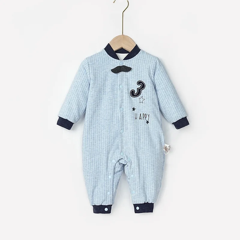 

Ins popular children's clothing baby one-piece clothes new fashion cotton clothes baby creeper clothes autumn factory a hair