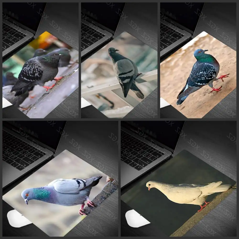 Высококачественный игровой коврик для мыши Yzuoan с изображением голубей, скоростная версия, игровой коврик для мыши небольшого размера, коврик для мыши, Настольный коврик для мыши