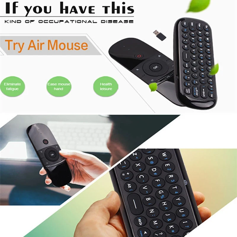 Быстрая AM-07 2,4G мини беспроводная мышь клавиатура ИК обучение для Smart tv Box для Xobx One PC Projecter