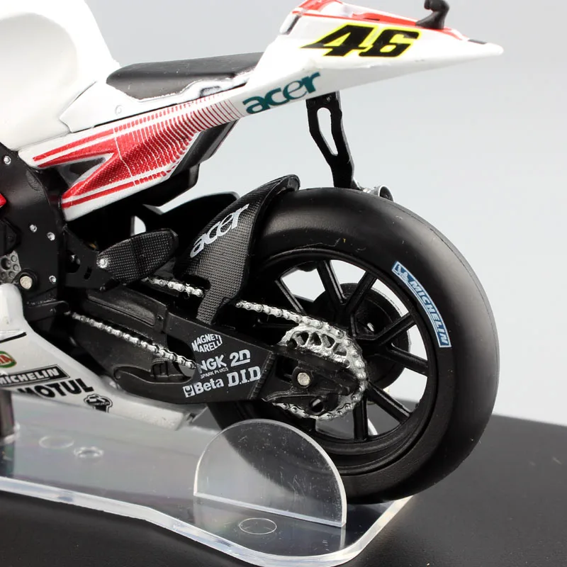 1:18 Масштаб LEO YAMAHA YZR-M1Test Philip Айленд 2007 мотоцикл Diecasts& игрушечный Транспорт модель 46 racer Rossi велосипед мото Миниатюрный