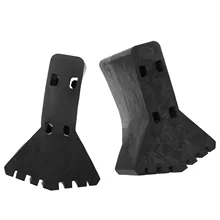

2pcs Rubber Ladder Foot Cover Non-skid Feet Cover Folding Ladder Accessory