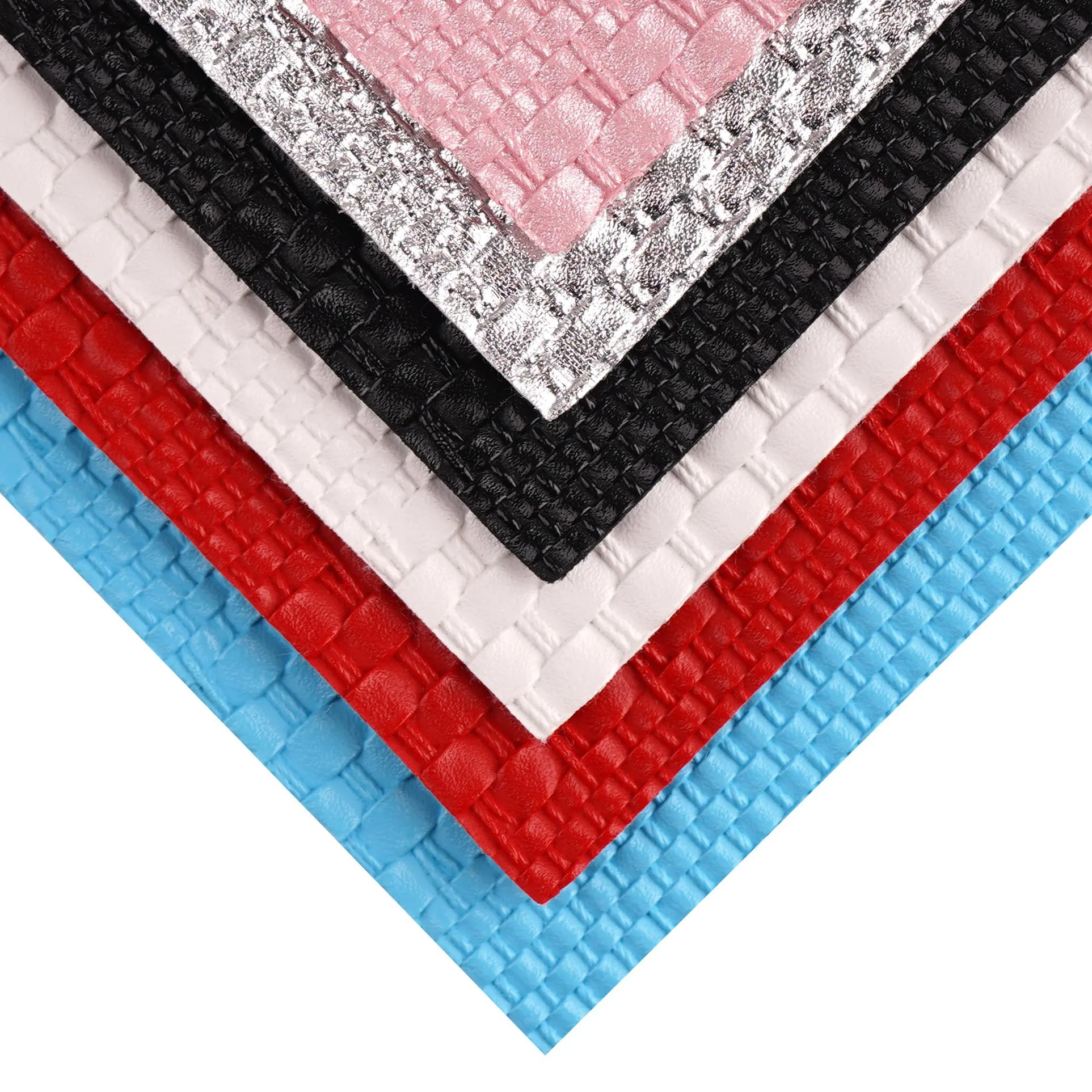 Libra 21cm*29cm Woven pattern fuax leather Stripes Printed Faux Fabric For Handmade Crafts DIY Bows Accessories Supplies | Дом и сад