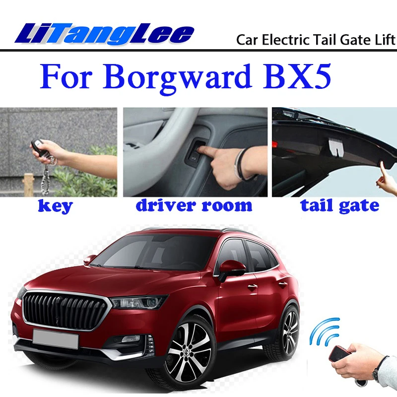 Litanglee Auto Elektrische Tail Gate Lift Achterklep Assist System Voor Borgward BX5 2016 ~ 2020 Afstandsbediening Kofferbak Deksel Litanglee Auto Elektrische Tail Gate Lift Achterklep Assist System Voor Borgward BX5 2016 ~ 2020 Afstandsbediening Kofferbak Deksel