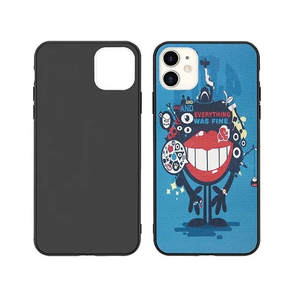 monster ТПУ бампер оболочка для iphone 11 6,1 защитный чехол для iphone 11 Pro 5,8 11 Pro max 6,5 бизнес кожаный защитный чехол - Цвет: monster
