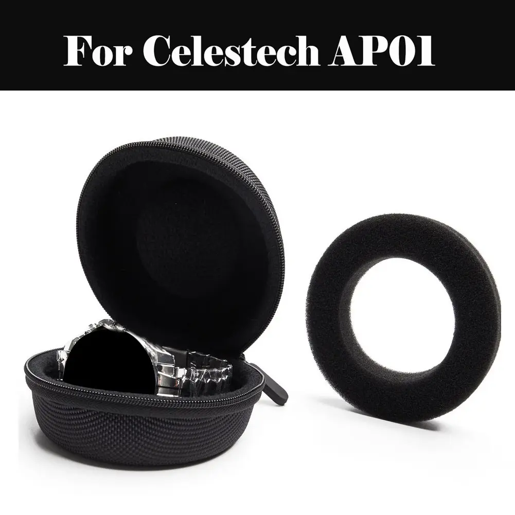 

Waterproof Box Travel Portable SmartWatch EVA Pouch Cover Watch Storage Case Protective For Celestech AP01