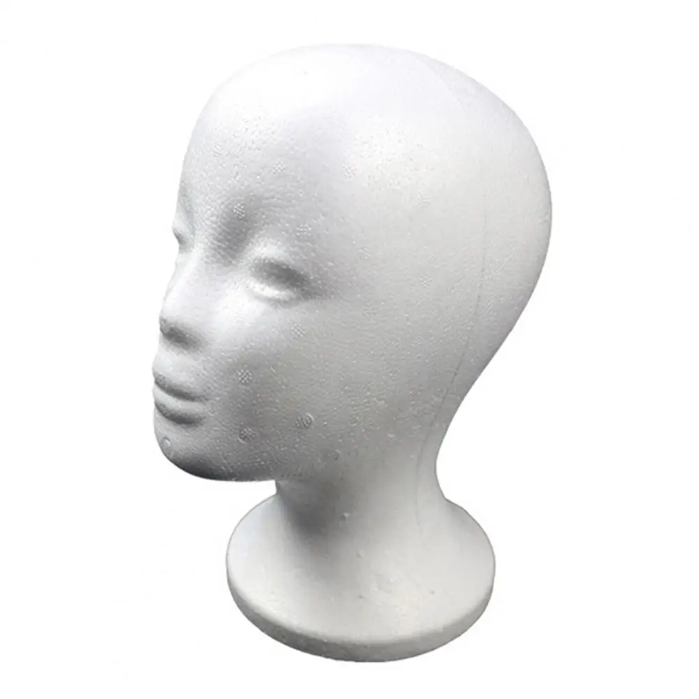 Mannequin Female Head Model Hat Glasses Wig Display Props Styling Tool