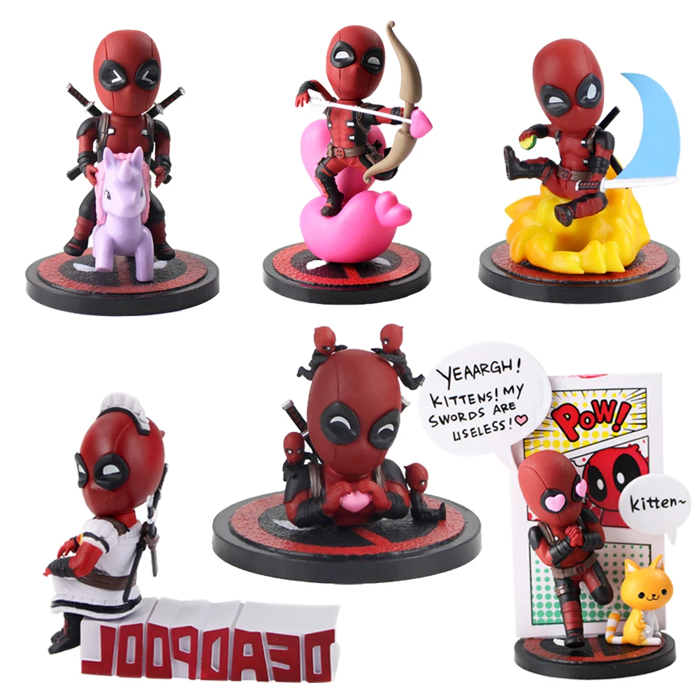 mini deadpool figure