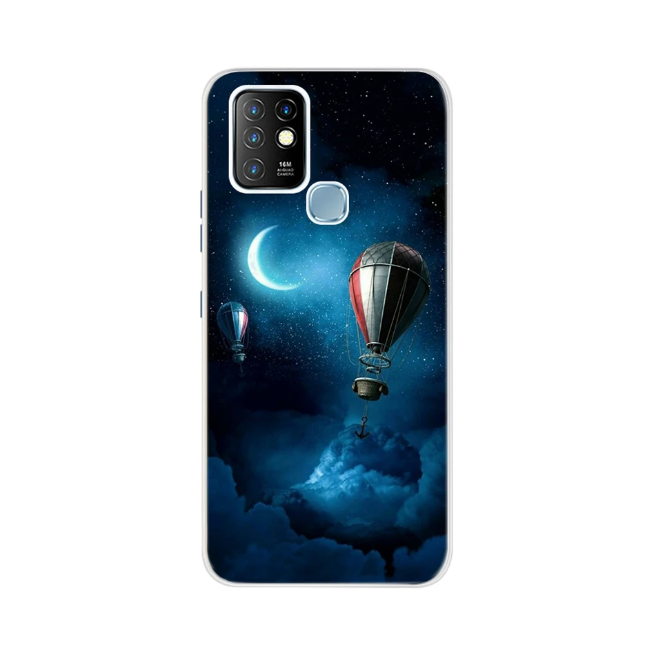 For Infinix Hot 10 Case Infinix Hot 10 Lite Play Soft Silicone Phone Cases For Infinix Hot 10 Play Hot10 Lite Cover Fundas Coque cell phone pouch