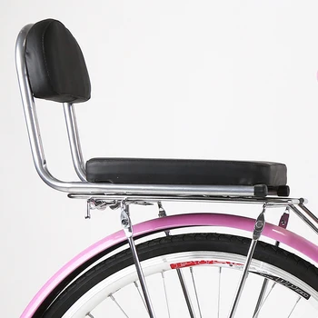 

HOT-Bike Rear Seat Soft Kid Bicycle Bike Rear Saddles Handrail Armrest Child Carrier Bike Seat Cushion